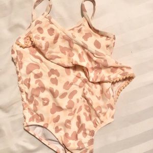 Jessica Simpson Baby Leopard Sunsuit
